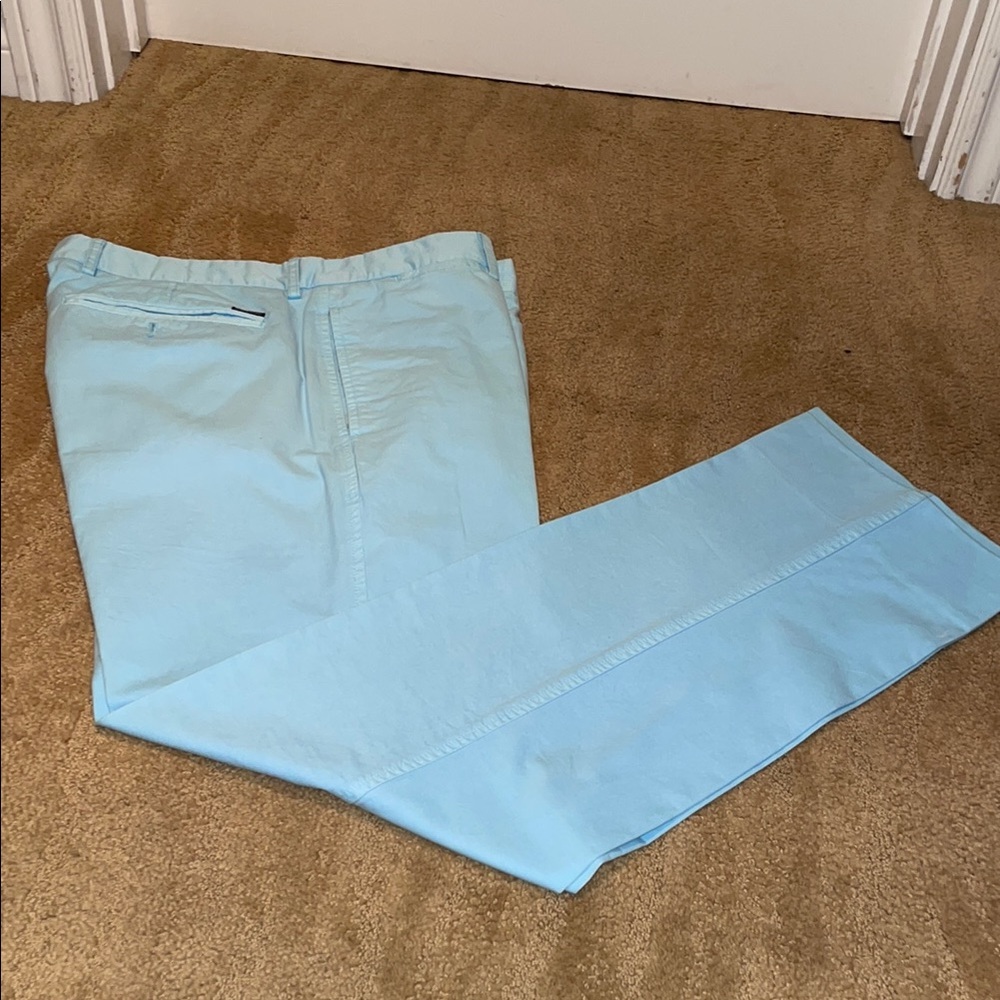 Men's Faconnable Light Blue Pants 👖 Size 32 regular 30” inseam